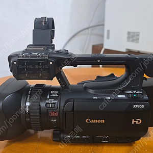 캐논 Canon XF105 악세사리(배터리,메모리,충전기) 및 가방포함