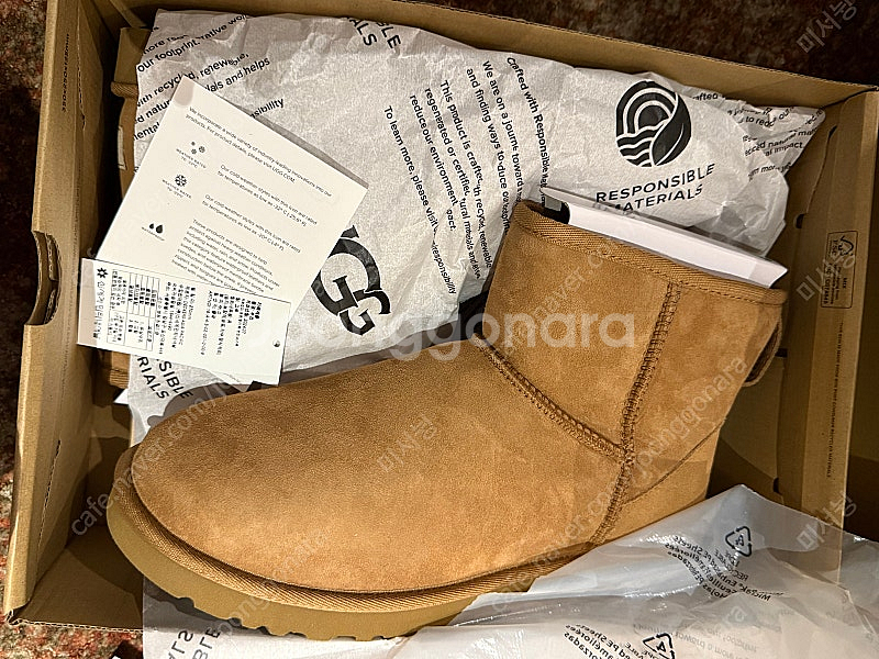 남자 어그 270(9)사이즈 (미국어그정품 신세계구매)--3