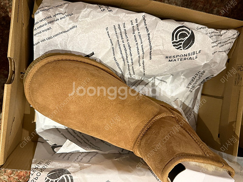 남자 어그 270(9)사이즈 (미국어그정품 신세계구매)--4