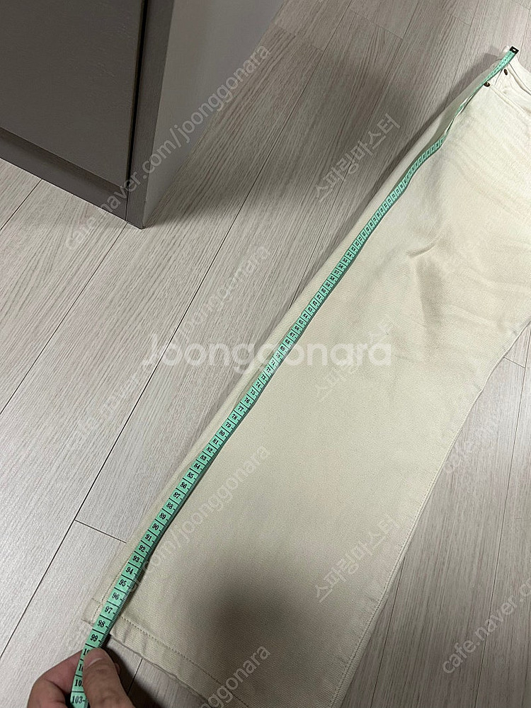 더블알엘 RRL 에크루 데님 34*32 기장수선 실측유--7