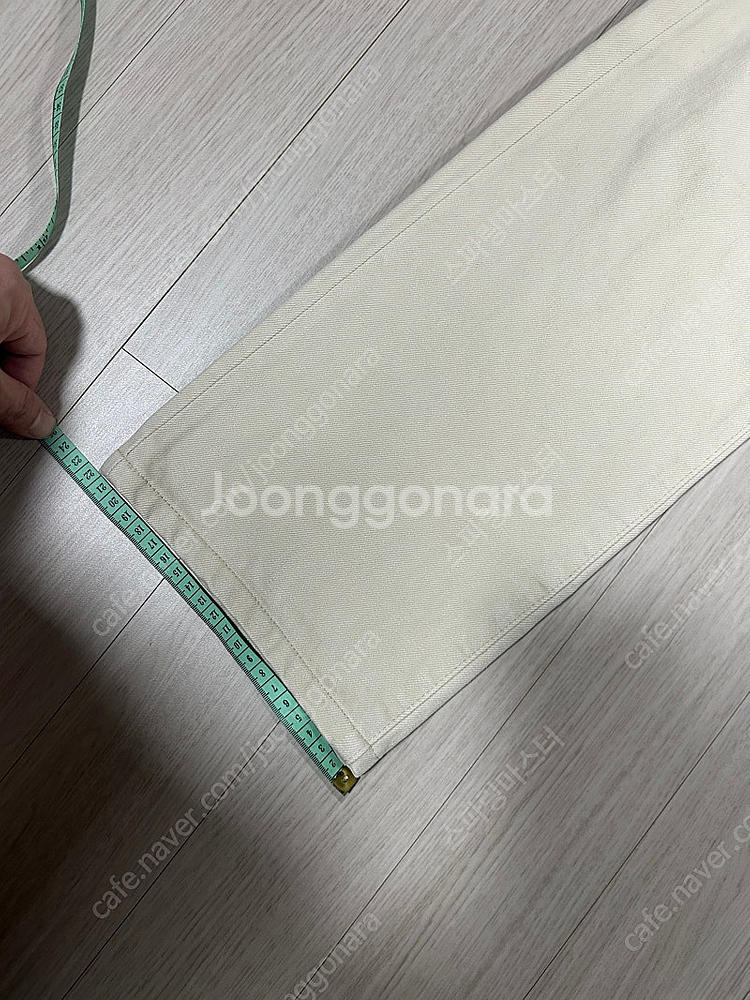 더블알엘 RRL 에크루 데님 34*32 기장수선 실측유--8