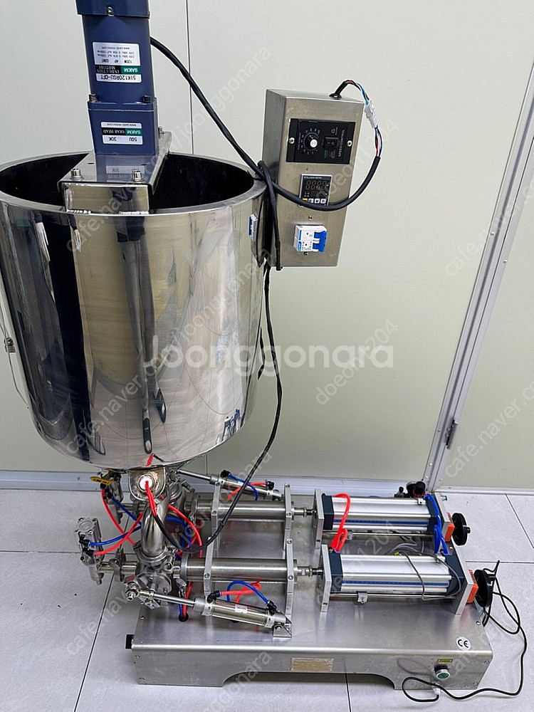 고점도 액상 충진기 20 ~ 300ml 2열 판매--4