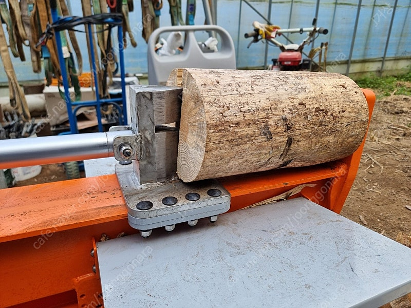 수직 대형 유압 도끼 25톤 변형 가솔린 엔진 십자 날--3