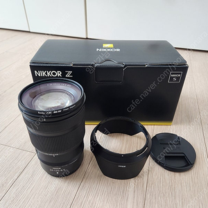 니콘 Z 24-120mm f/4 S 렌즈팝니다. (니콘 24120,무상서비스 기간 26년 6월 23일)