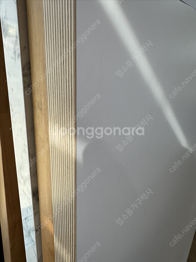 식당 카페 레스토랑 스터디카페 등 깔끔한 업소용 식탁 테이블 화이트자작집성엣지--0