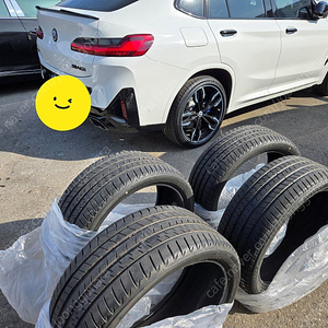 x3,x4m40i 신품 출고 타이어팝니다 . 브릿지스톤 알렌자 245 40 21 / 275 35 21 제네시스g90