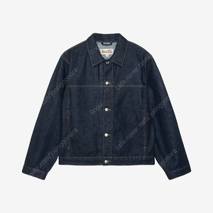 Stussy Denim Trucker Jacket Rinsed Indigo 스투시 데님 트러커 자켓 [XXL]