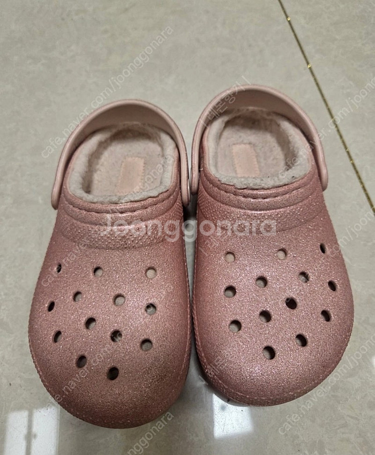 크록스키즈 털부츠 180--0