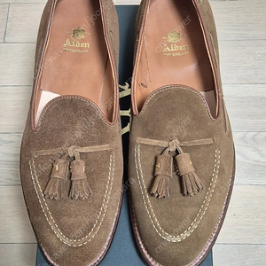 신품 알든3403 스웨이드 태슬로퍼10d 교환 및 판매