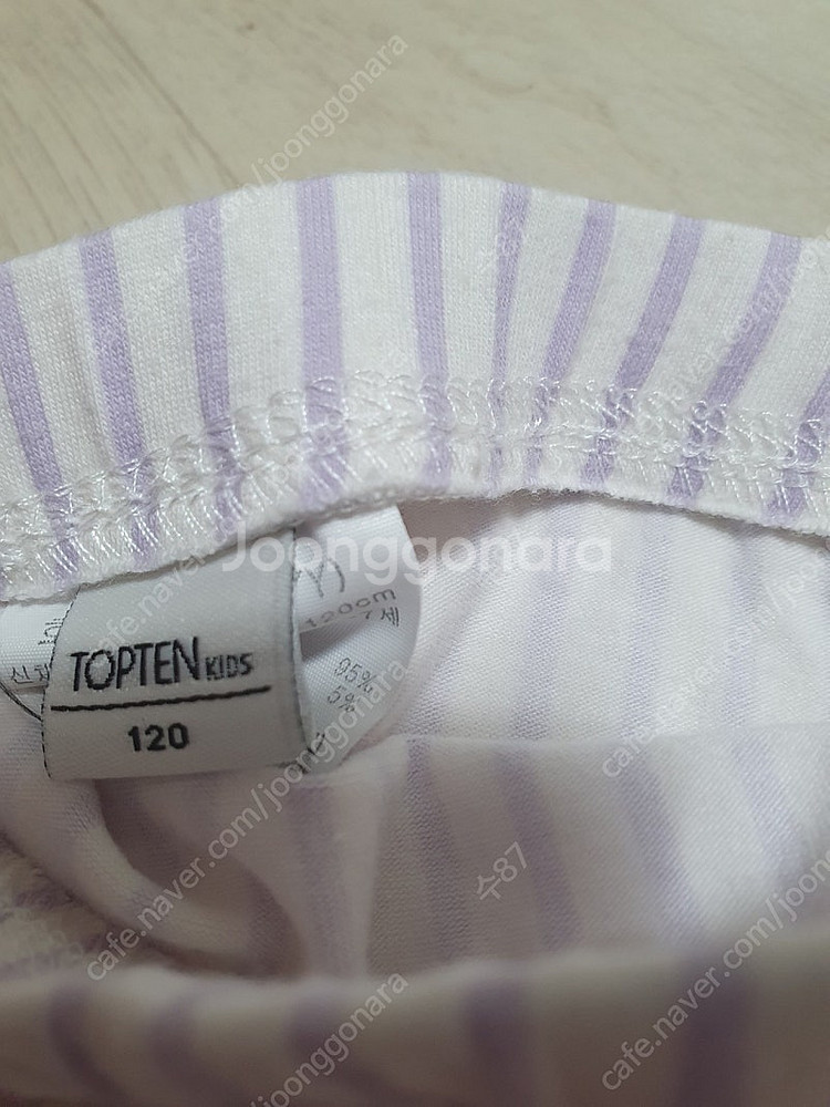 여아 가을 레깅스 3벌 일괄 110사이즈 탑텐 국산보세...--2