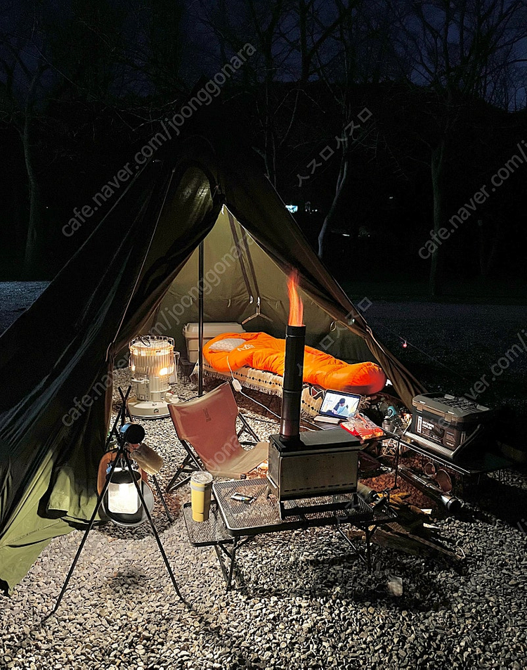 dod 렌콘m 텐트/디오디 연근텐트/화목난로 tp 티피 동계 인디언텐트 이미지