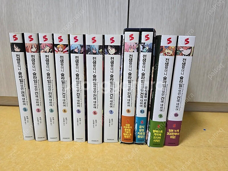 라노벨 정리합니다 (이멋세, 리제로, 소아온, 전생슬,...--1