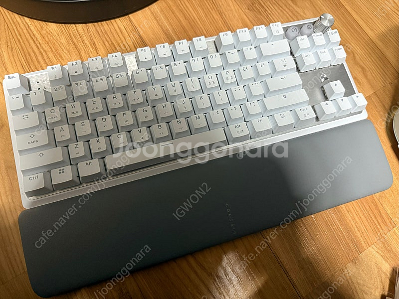 커세어 k70 PRO TKL 래피드트리거 화이트 키보드...--0
