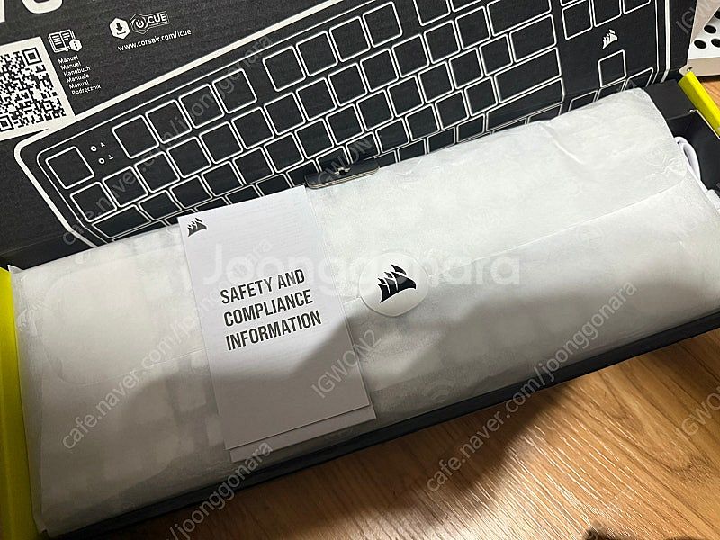 커세어 k70 PRO TKL 래피드트리거 화이트 키보드...--1