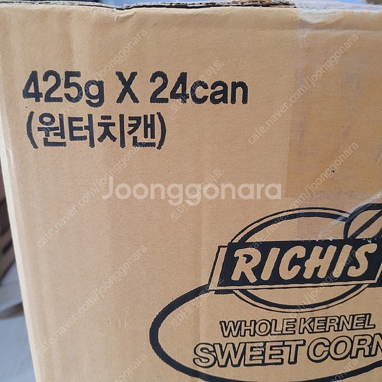 24캔)리치스 스위트콘 425g--1
