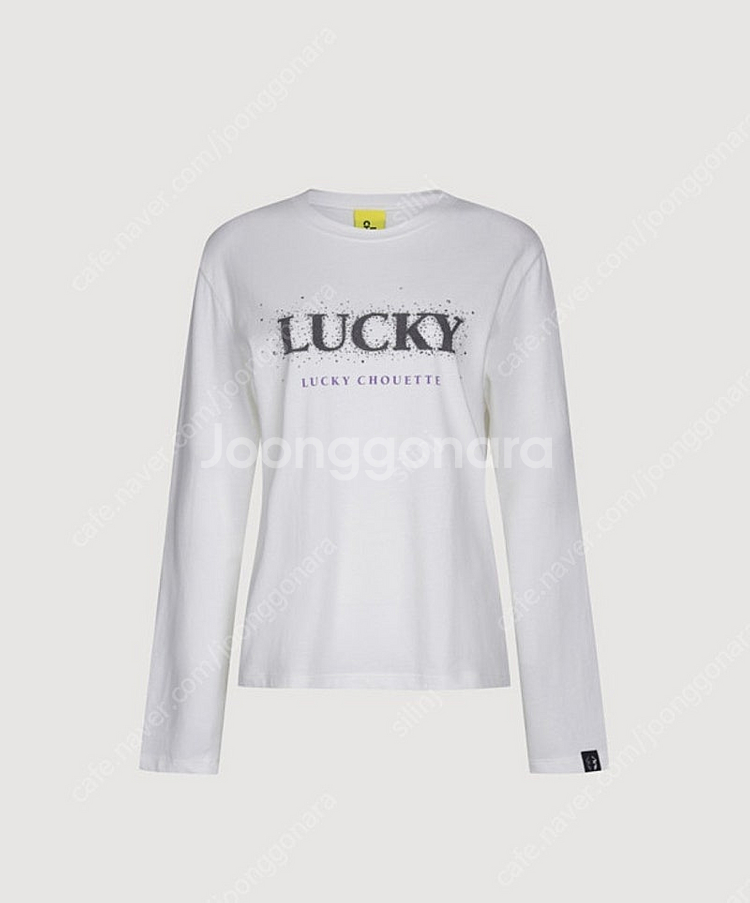 럭키슈에뜨 피그먼트 티셔츠--2