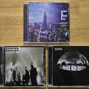 CD 음반 oasis 오아시스 앨범 3장