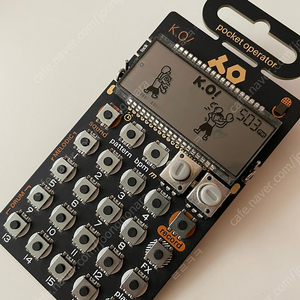 PO-33 KO Teenage engineering 포켓오퍼레이터