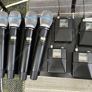 SHURE ULXD4Q 4채널세트