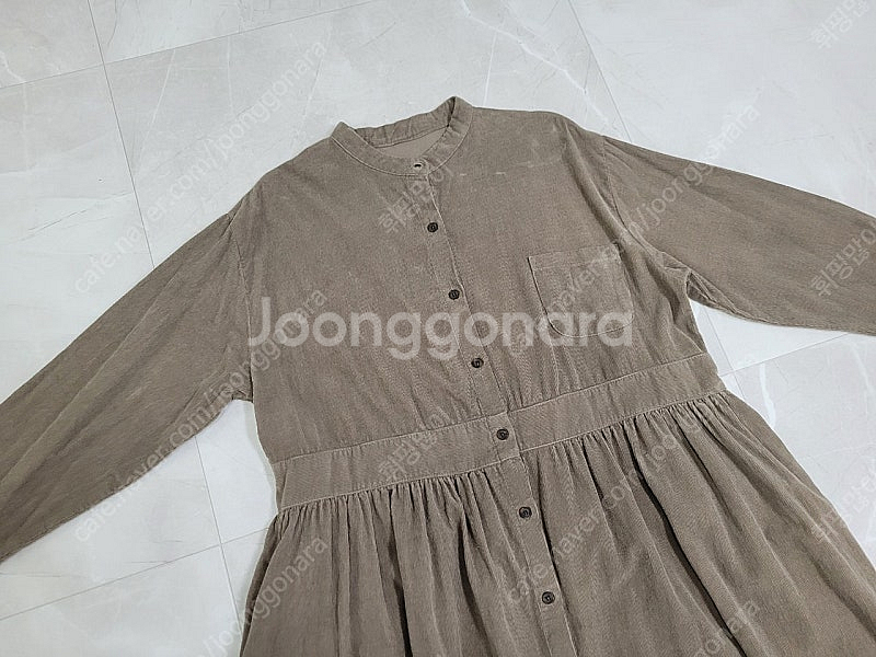 코듀로이 원피스(골덴 롱원피스, 박시한 원피스)--1