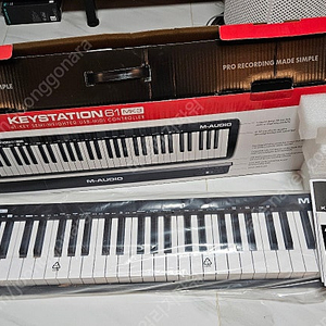 M-audio keystation61 mk3 키스테이션 건반 (신품 일주일 사용 A+ 신품급)