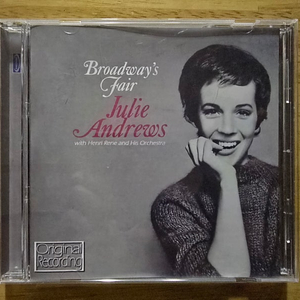 CD 음반 Broadway's Fair - Julie Andrews With Henri Rene And His Orchestra