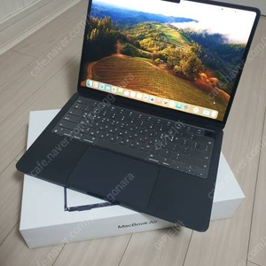 맥북에어 미드나이트 M2 (8코어, 256GB SSD, 8GB RAM) (MLY33KH/A)