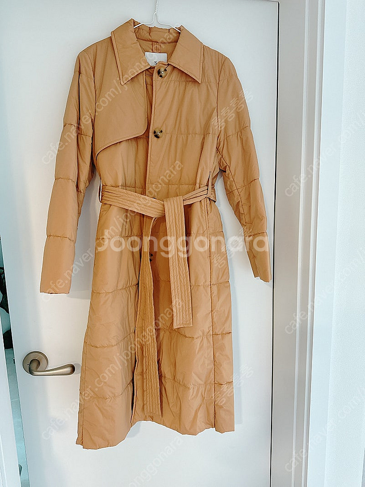 쏠레지아 패딩트렌치 베이지--0