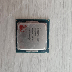 인텔 코어i5-9400F CPU