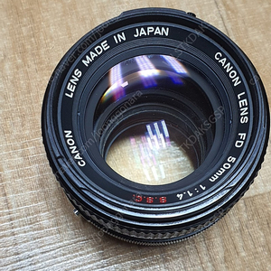 빈티지 캐논 표준렌즈 50mm 1.4 ssc