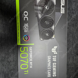 ASUS TUF RTX 5070Ti OC 16GB