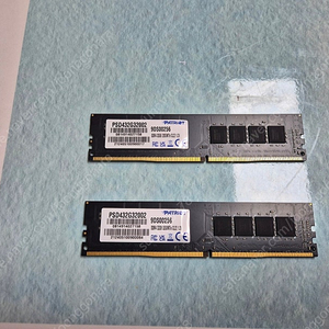 PATRIOT DDR4-3200 CL22 SIGNATURE (32GB)팝니다.