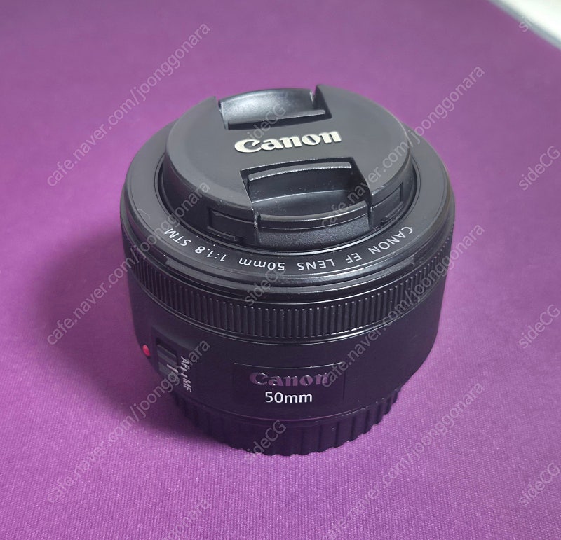 캐논 EF 50mm F1.8 STM 렌즈 팝니다--0