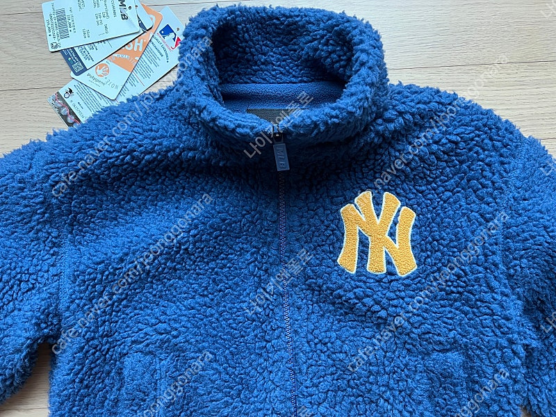 MLB 키즈 곰돌이 뽀글이 후리스 S급 판매--2