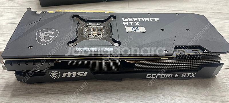 RTX 3080 MSI Ventus (택포)--4