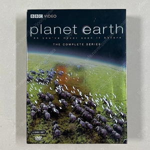 BBC 살아있는 지구(planet earth) 해외발매버전 DVD