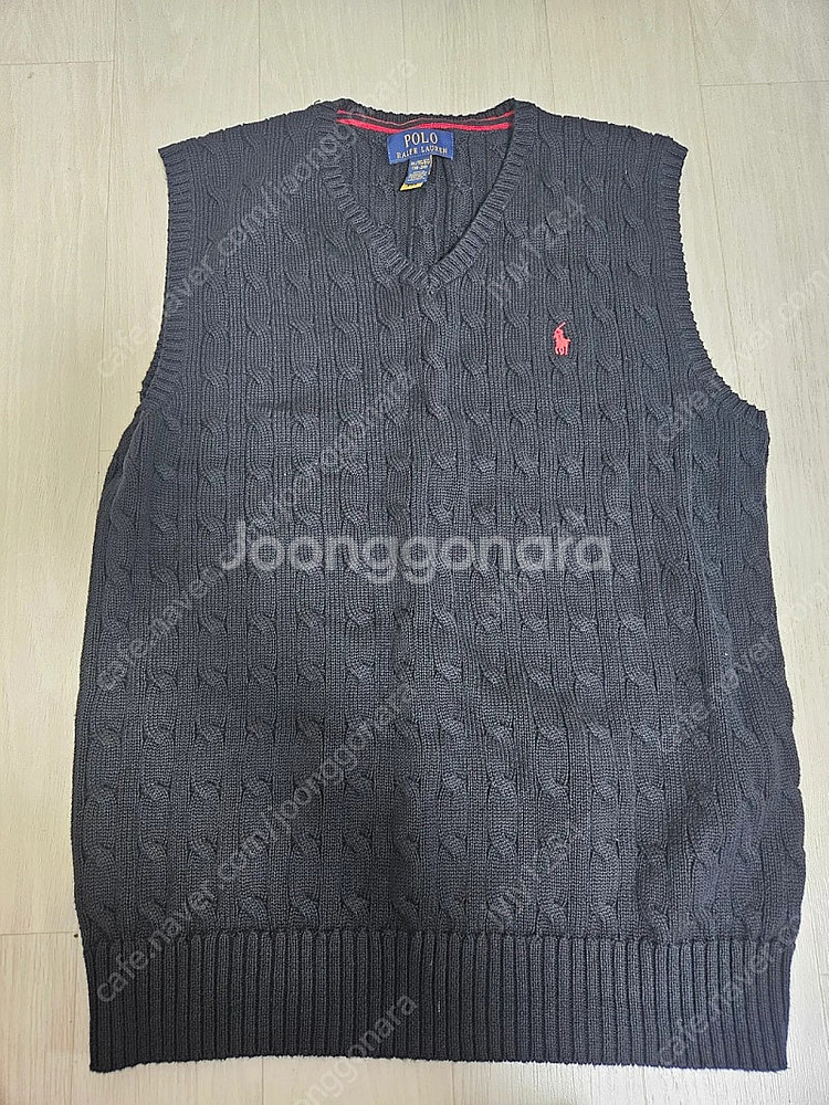 폴로 보이즈 조끼 xl--0