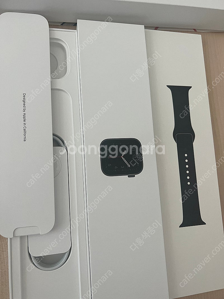 애플워치 SE 44mm 스페이스그레이 S급--8