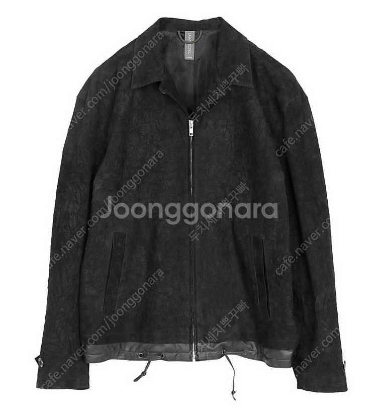 <팝니다> 언어펙티드 블랙 스웨이드 자켓--0