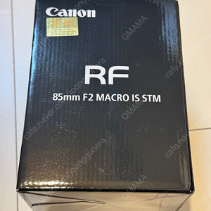 캐논 Rf85mmF2 신품급 팝니다