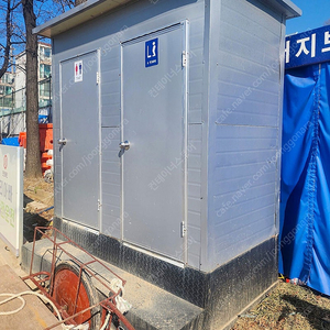 중고 포세식 화장실 2칸 A급 할인판매!