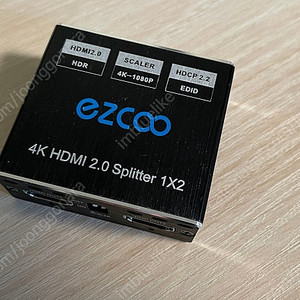 ezcoo 1x2 HDMI Splitter 분배기