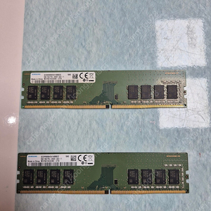 삼성전자 DDR4 2666 (PC4-21300) 8G 2개 일괄 판매합니다