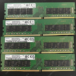 삼성 ddr4 3200 32g 4개 128gb