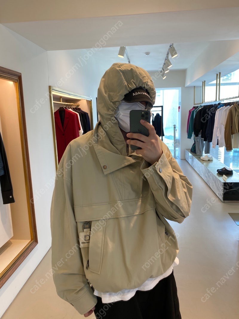 구매)22fw 우영미 아노락 배이지 46