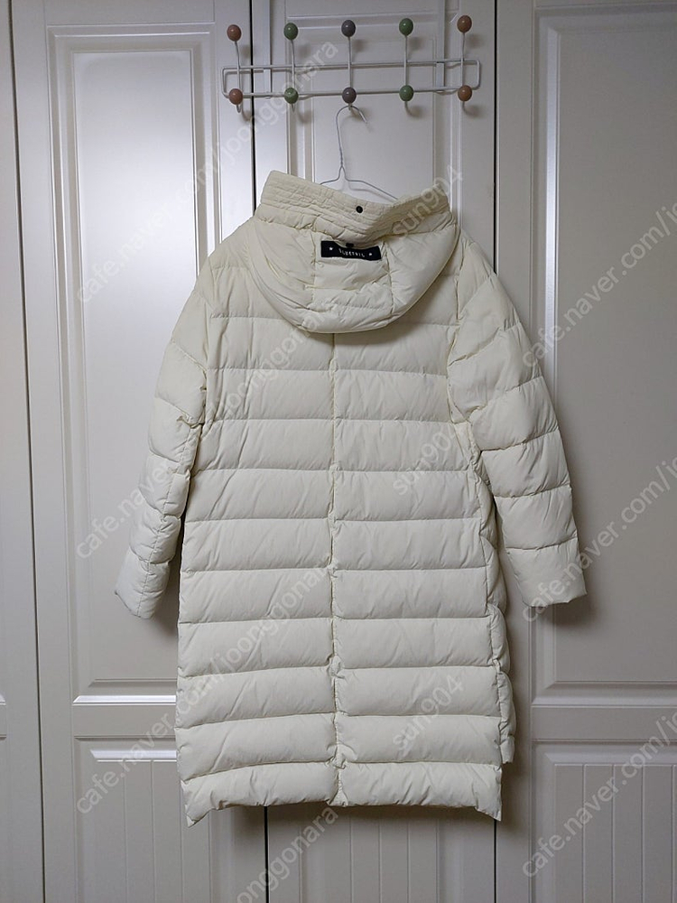 블루테일주니어구스다운경량롱패딩160사이즈/성인55 아.--2