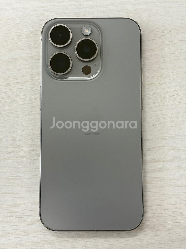 아이폰15프로 티타늄그레이색상 256용량 새상품컨디션 ...--0
