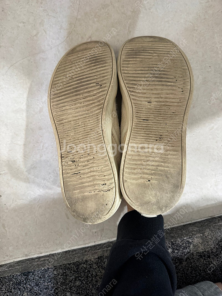 릭오웬스 빈티지 화이트 스니커즈 신발--1