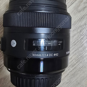 시그마 아트 30mm F1.4 캐논EF마운트