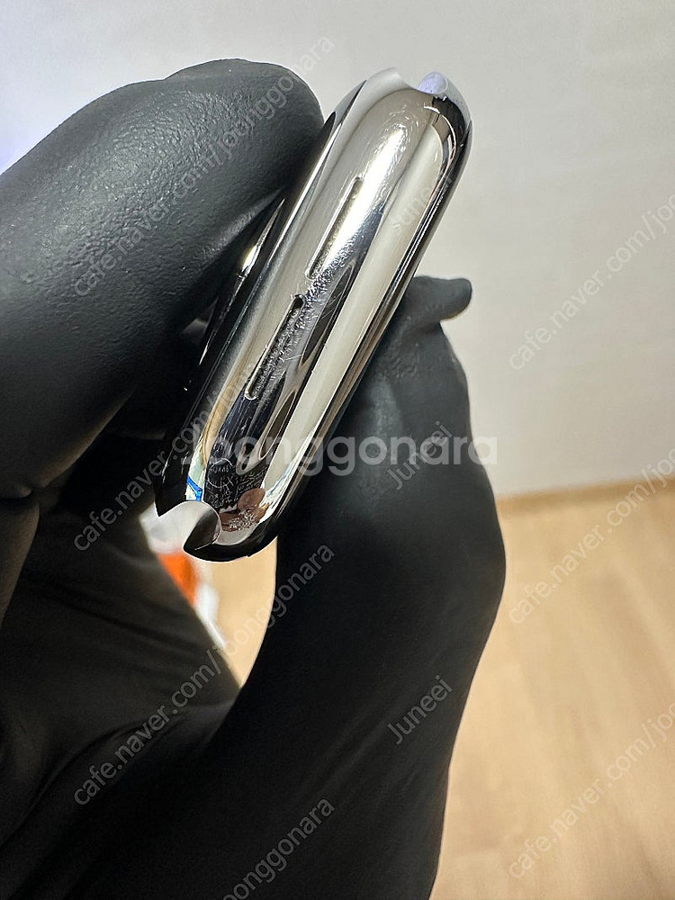 애플워치5 에르메스 실버 40mm 오랑쥬 스포츠밴드 구...--5